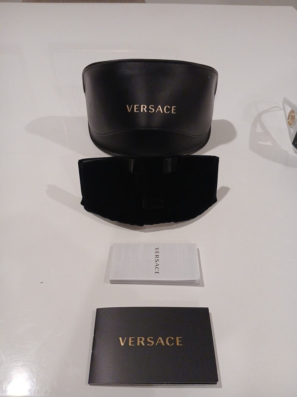 Versace Sunglasses (shield) Comes With BOX, CASE & MICROFIBER BAG WITH 3 LENSES